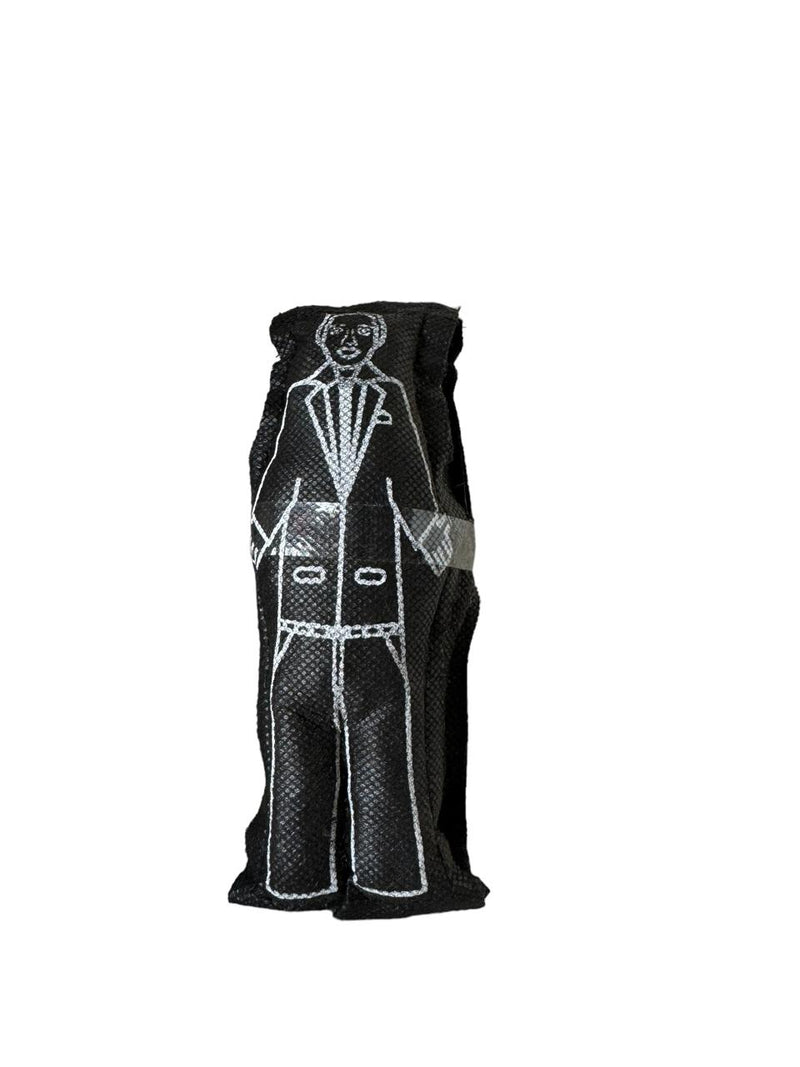 Casal Boneco de Pano Preto