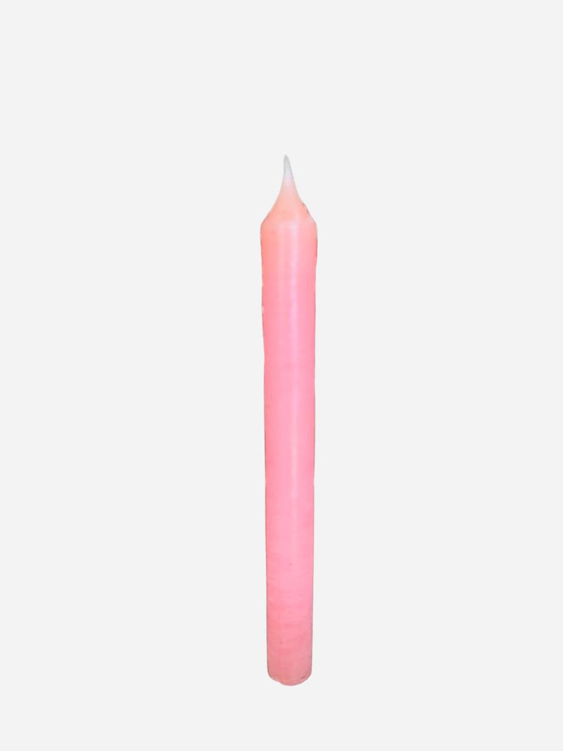 Vela palito rosa