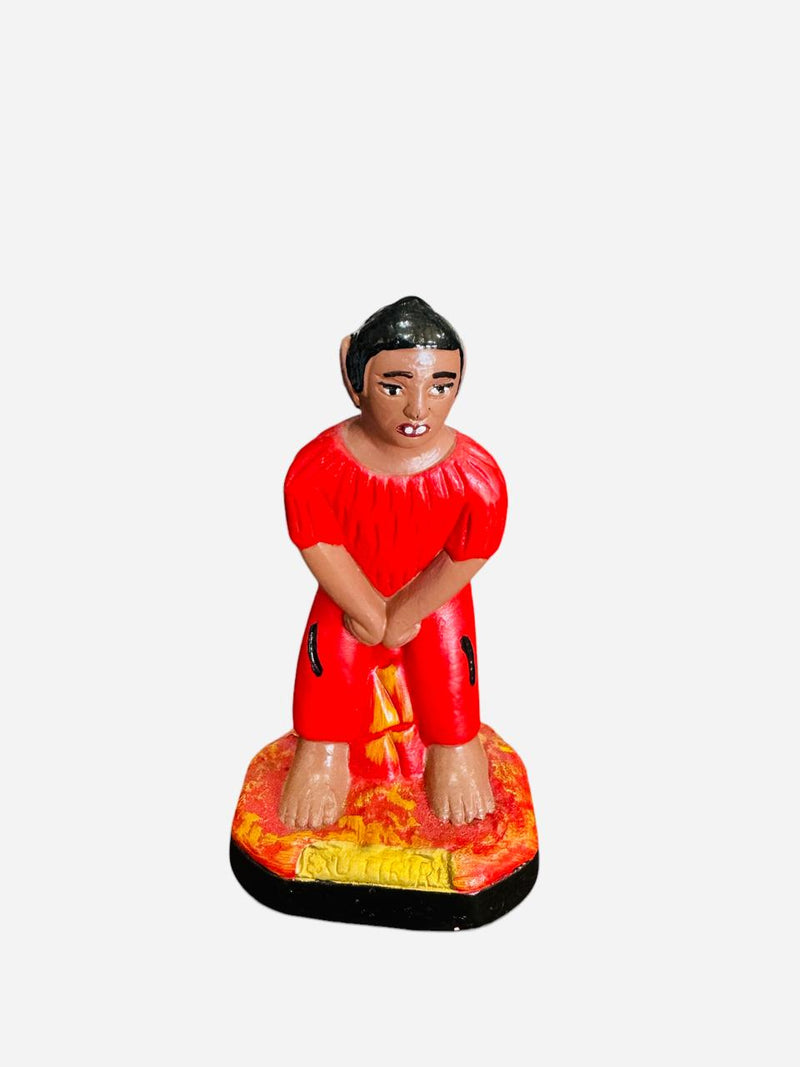 Imagem de Exu tiriri de gesso